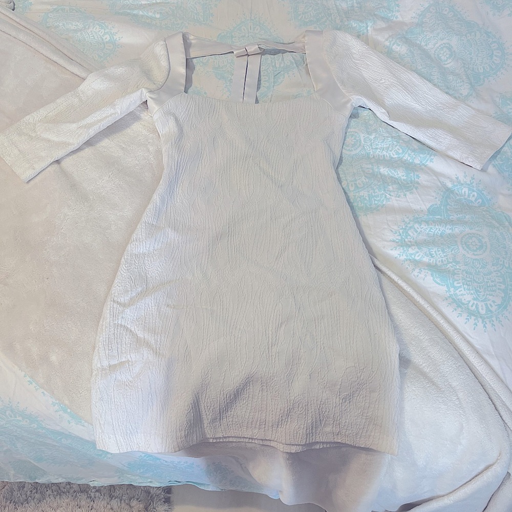 Chloe Dao white dress